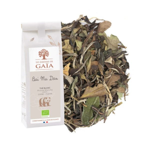 Bai Mu Dan – Thé blanc de Chine - sachet 50g